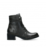 wolky ankle boots 01266 red deer xw 30210 anthracite leather
