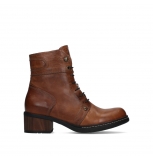 wolky ankle boots 01266 red deer xw 30430 cognac leather