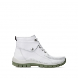 wolky lace up boots 04700 jump summer 20174 white light green leather