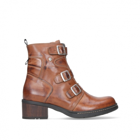 wolky ankle boots 01268 canmore 37430 cognac leather