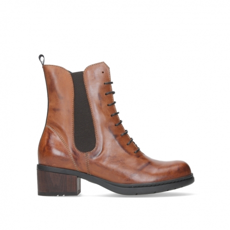 wolky ankle boots 01269 brooks 37430 cognac leather
