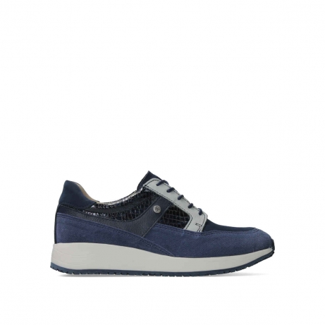 wolky lace up shoes 02279 hammer 91820 denim combi leather