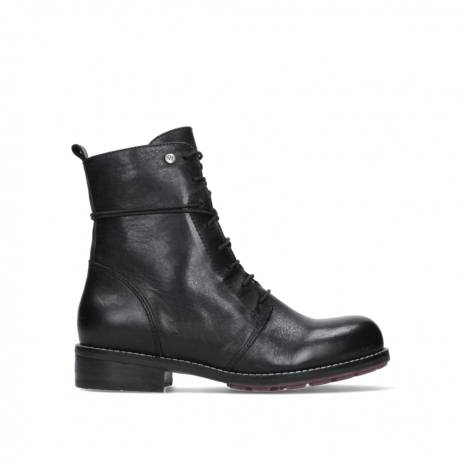 wolky ankle boots 04444 murray xw 20000 black leather