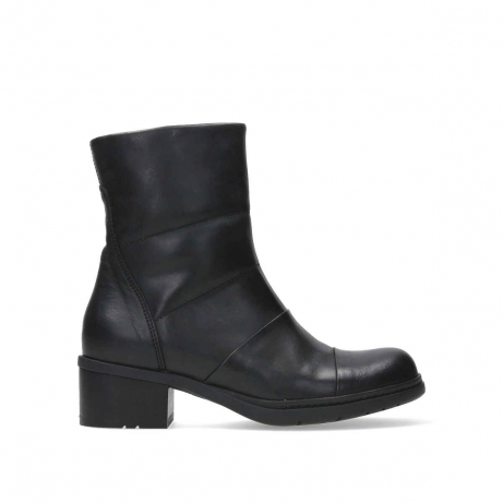 wolky mid calf boots 01274 hinton 37000 black leather