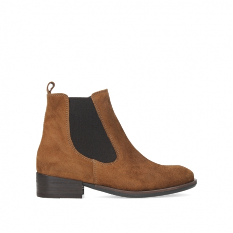 wolky ankle boots 04517 masala 45430 cognac suede