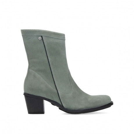 wolky mid calf boots 05056 mallow 40215 castor grey suede