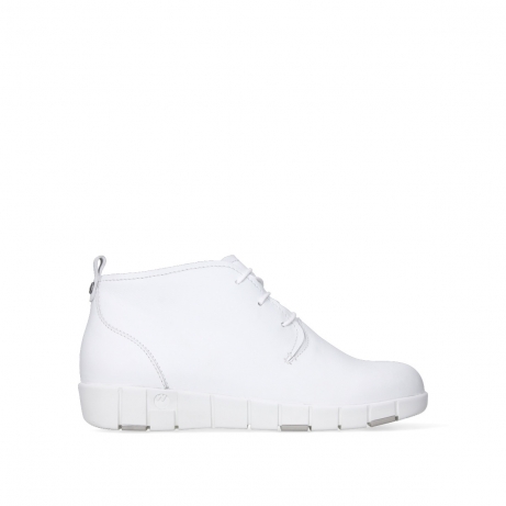 wolky lace up boots 02455 vida hv 30100 white leather