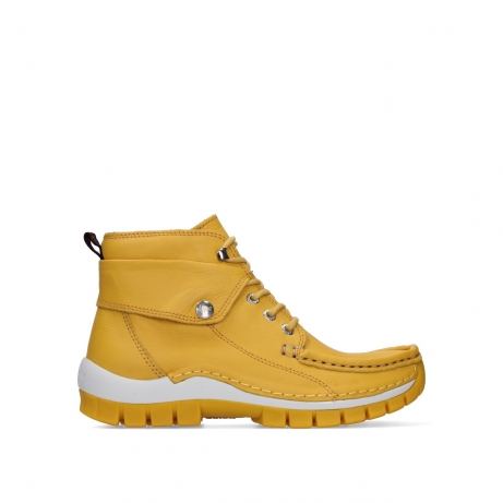 wolky lace up boots 04700 jump summer 20900 yellow leather