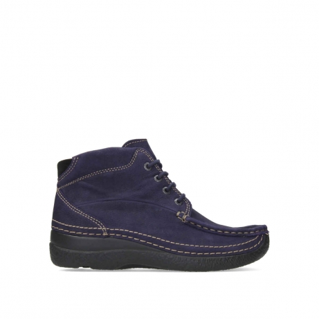 wolky lace up boots 06242 roll shoot 11600 purple nubuck