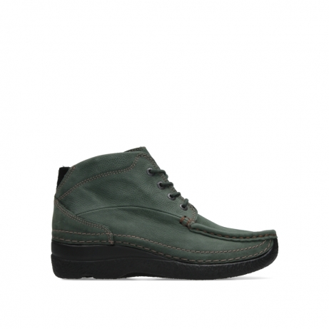 wolky lace up boots 06242 roll shoot 11701 sage green nubuck