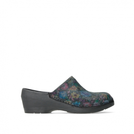 wolky clogs 06075 pro clog 45000 flower black
