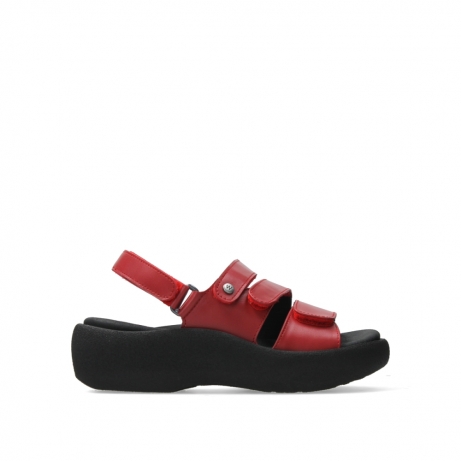 wolky sandalen 03223 avalon 30500 red leather