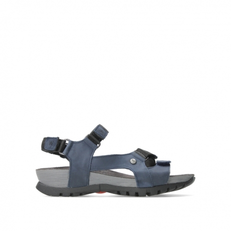 wolky sandalen 05450 cradle 30800 blue leather