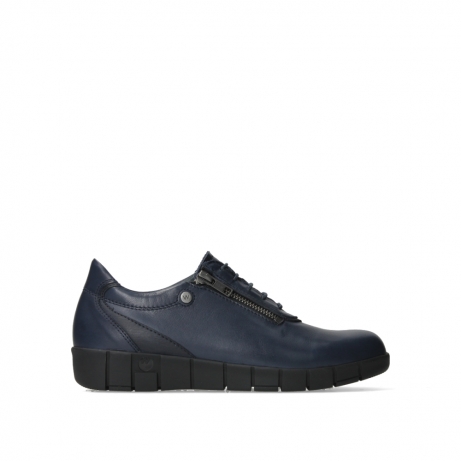 wolky lace up shoes 02450 etosha 31800 blue leather