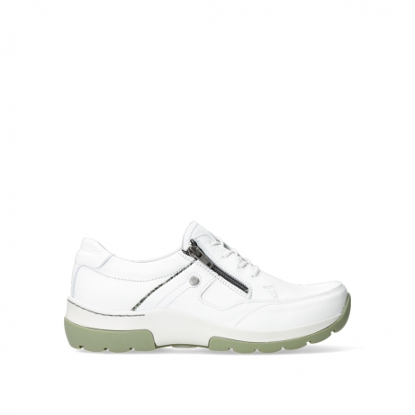 Aan boord correct lood Wolky Shoes 03033 Ska white/light green leather order now! Biggest Wolky  Collection| Wolkyshop.com