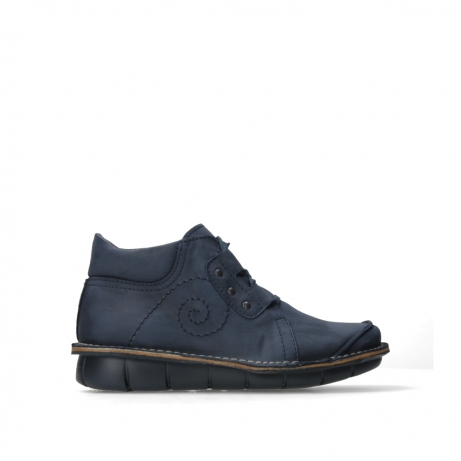 wolky comfort shoes 08384 gallo 12800 blue nubuck