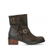 wolky ankle boots 01265 raymore 45305 dark brown suede