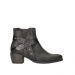 wolky ankle boots 02875 silio 45305 dark brown suede