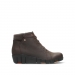 wolky ankle boots 01776 chicago 10305 dark brown nubuck