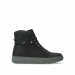 wolky ankle boots 02075 wheel 11071 black sage green nubuck