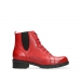 wolky ankle boots 04481 volga xw 30505 dark red leather