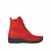 wolky lace up boots 06201 roll boot 11505 red nubuck