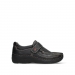 wolky slipons 06221 roll strap 70000 black printed leather
