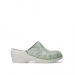 wolky clogs 06075 pro clog 47700 green suede
