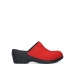 wolky clogs 06075 pro clog 11500 red nubuck