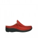 wolky slippers 06202 roll slide 11505 dark red nubuck