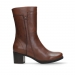 wolky mid calf boots 05051 donna 20430 cognac leather