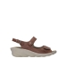 wolky sandalen 03125 scala 30310 brown leather