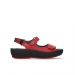 wolky sandalen 03325 rio 20500 red leather