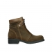 wolky ankle boots 02625 center 45410 tobacco suede