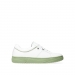 wolky lace up shoes 02080 pull 30174 white light green leather